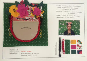 Trabalho do primeiro semestre inspirado em Frida Kahlo